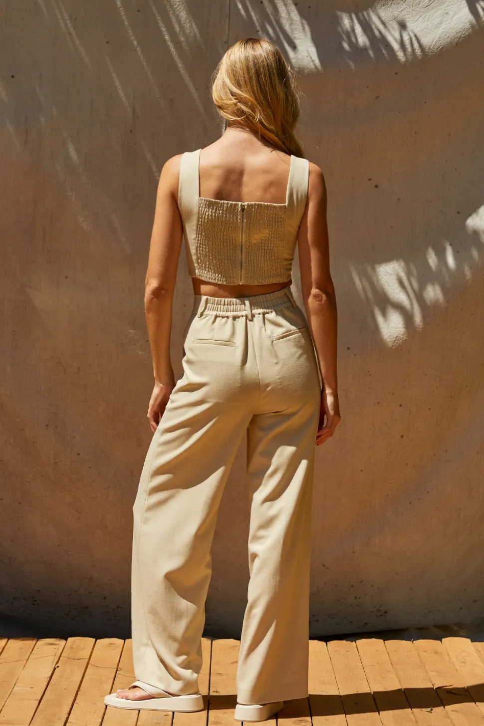 Jasmine Pleated Trouser Pants