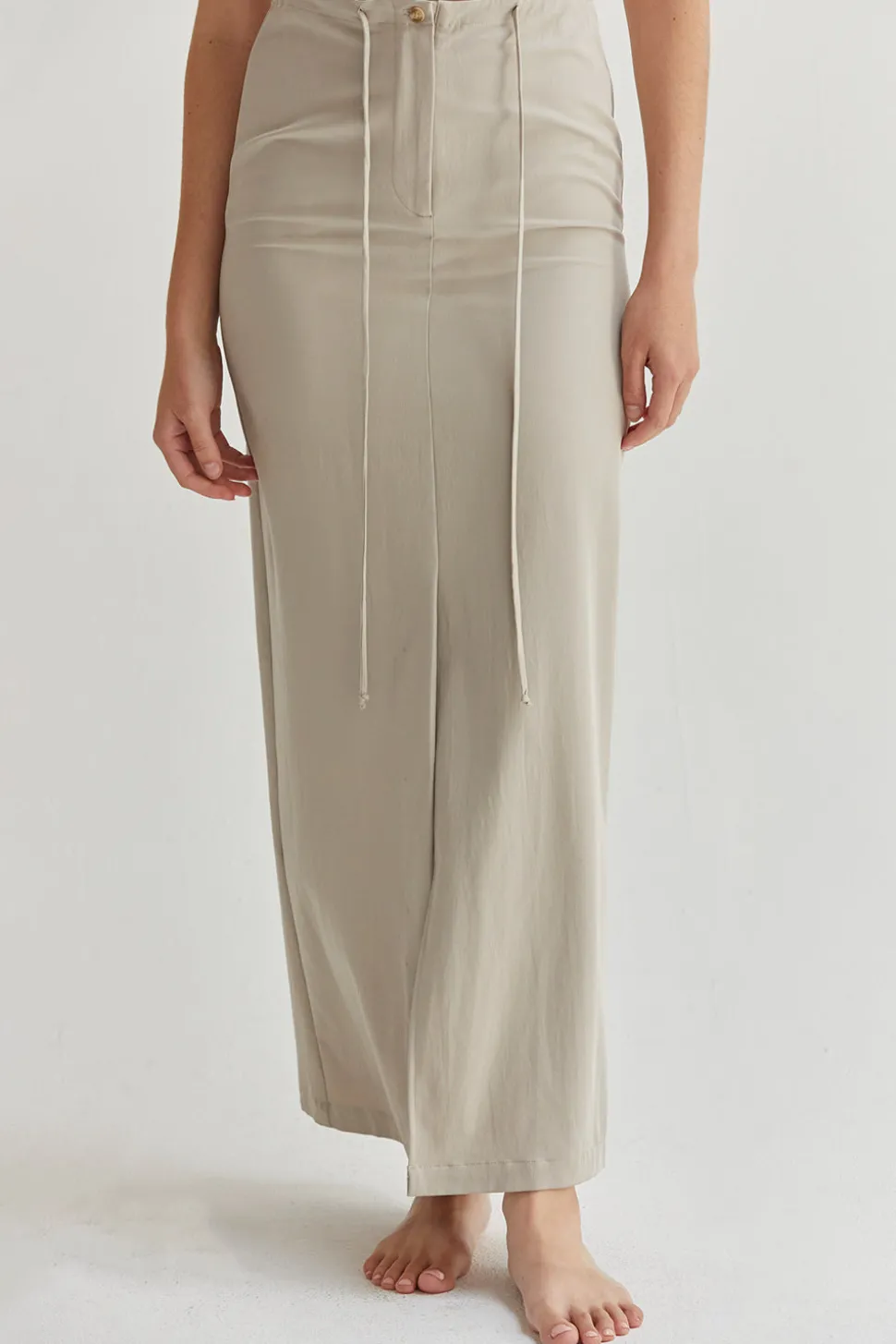 Jayda Tencel Blend Maxi Skirt
