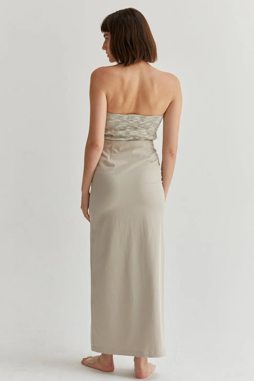 Jayda Tencel Blend Maxi Skirt