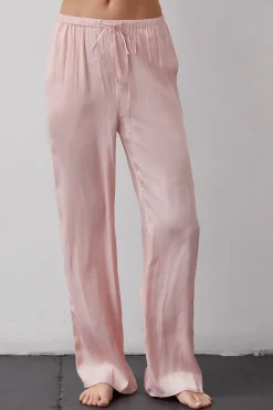 Jexie Silky Satin Pants