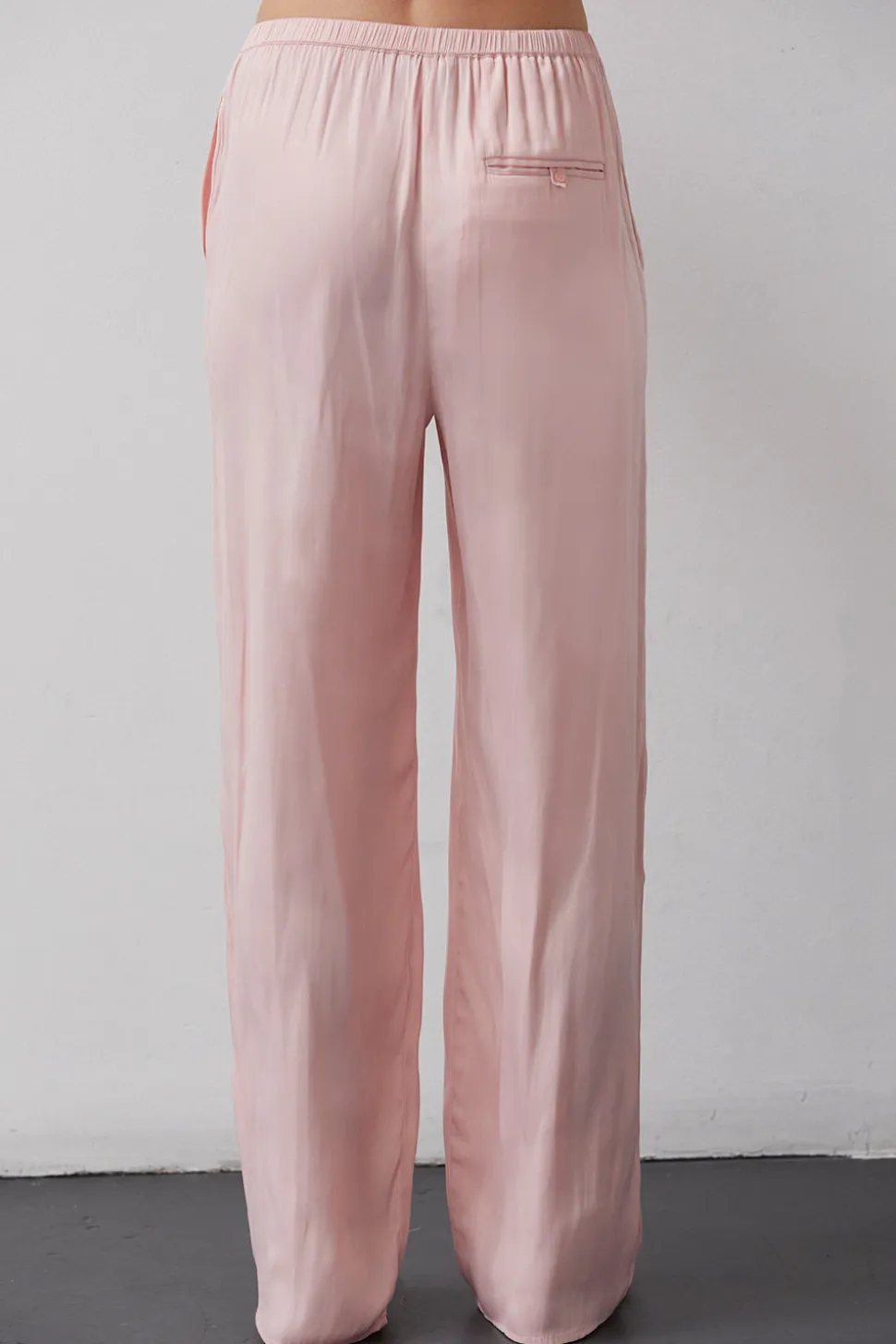 Jexie Silky Satin Pants