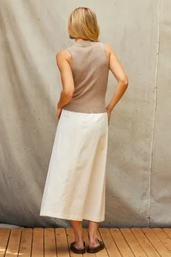 Jimena Flare Midi Skirt