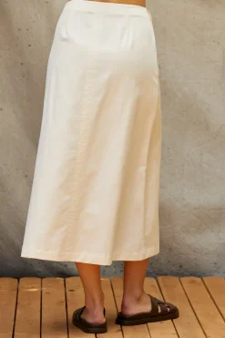 Jimena Flare Midi Skirt