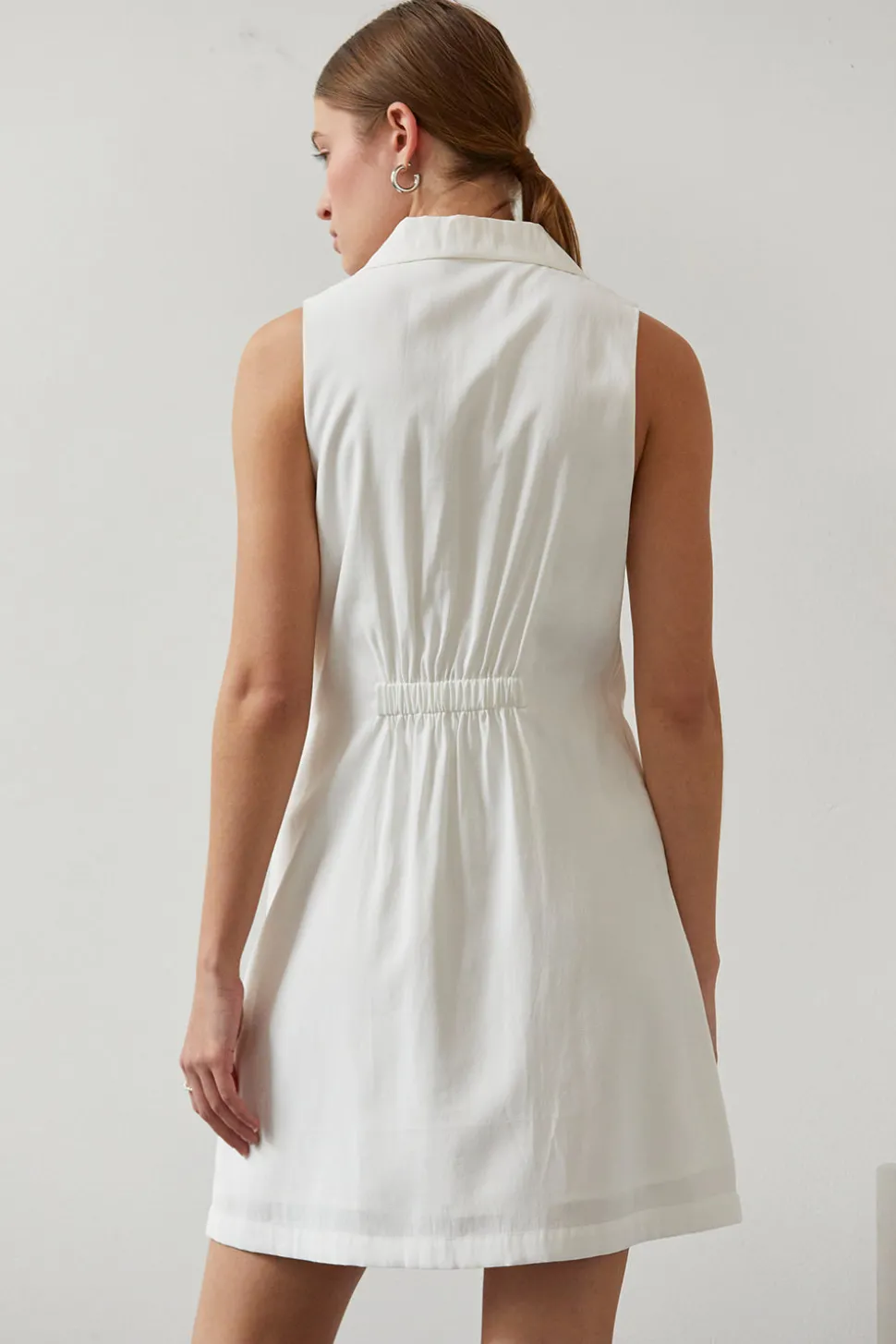 Joelene Neck Tie Dress