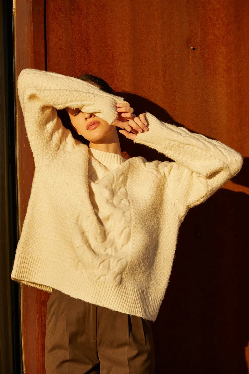 Joie Cable Knit Sweater