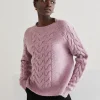 Joie Cable Knit Sweater - Lavender