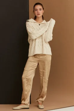 Jordyn Satin Joggers