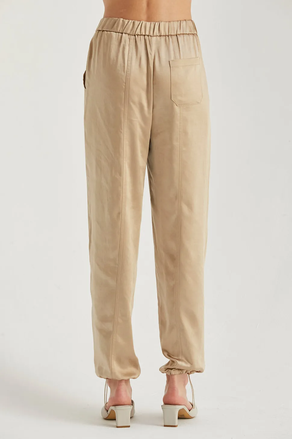 Jordyn Satin Joggers