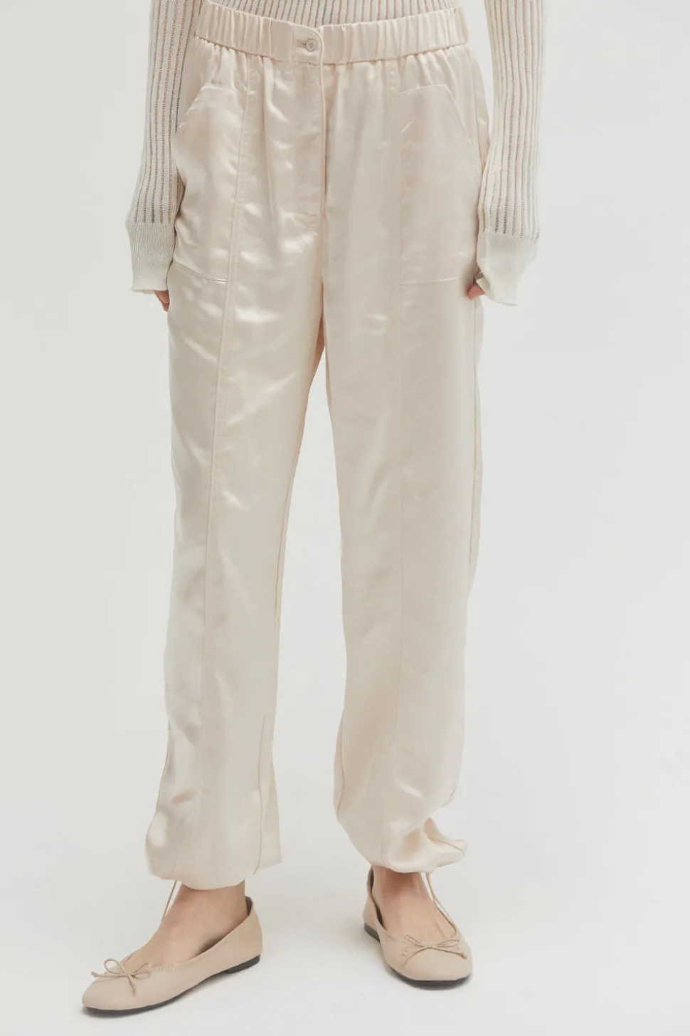 Jordyn Satin Joggers