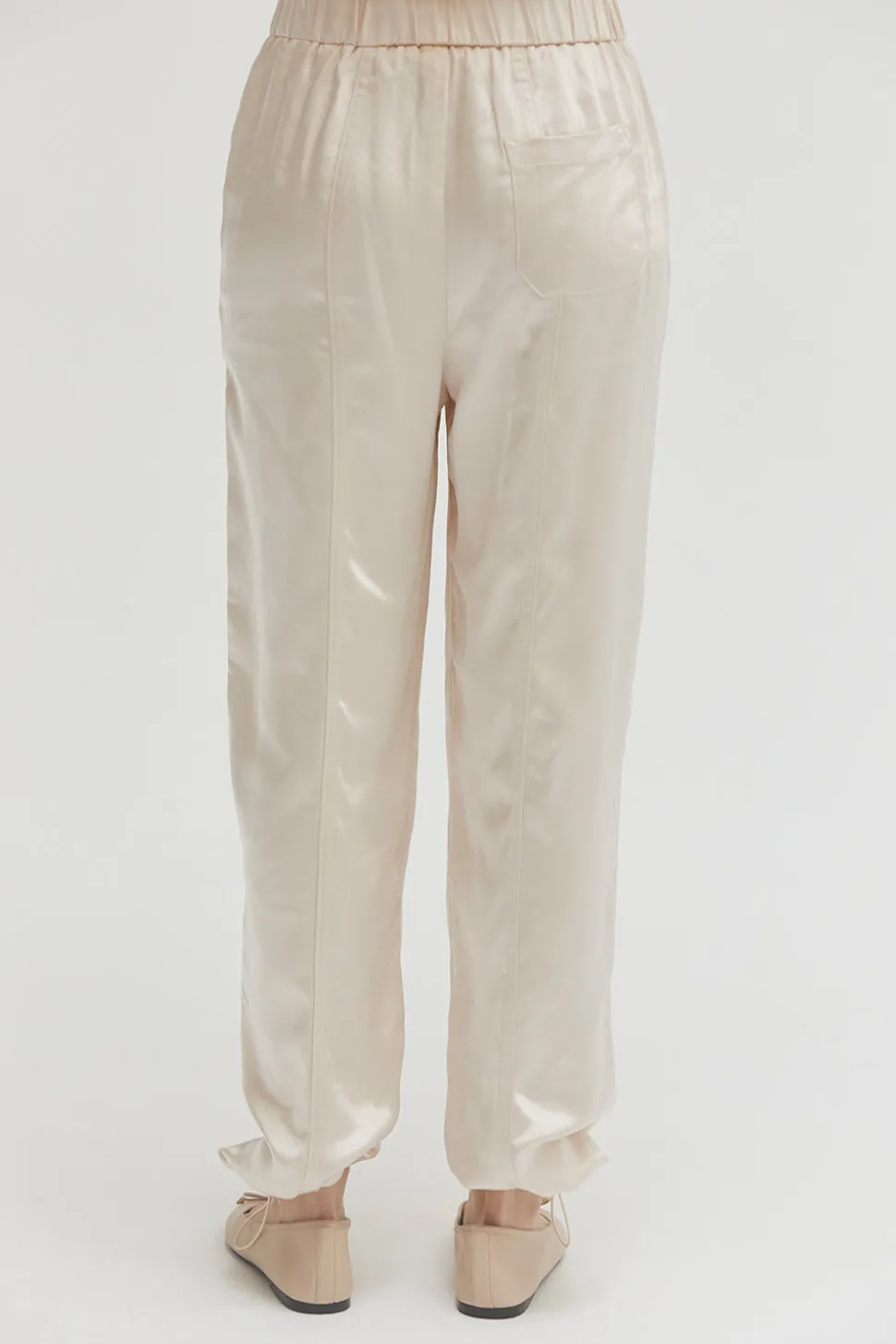 Jordyn Satin Joggers