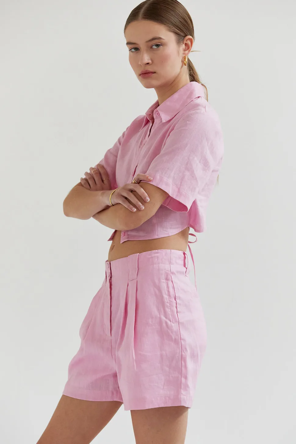 Josephine Linen Top