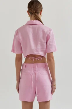 Josephine Linen Top