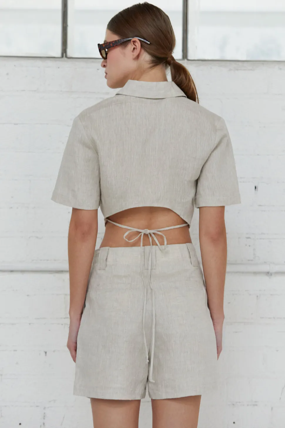 Josephine Linen Top