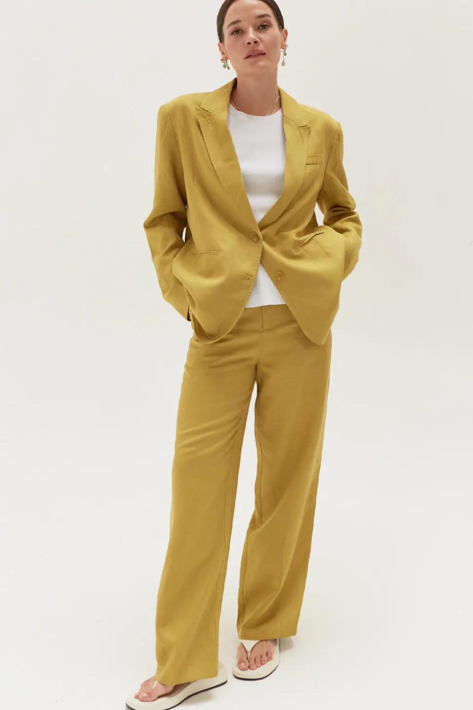 Jules Wide Leg Trousers