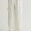 Julez Linen Cargo Trousers