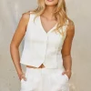Juliet Linen Vest