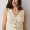 Julissa Cotton Sweater Vest