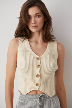 Julissa Cotton Sweater Vest