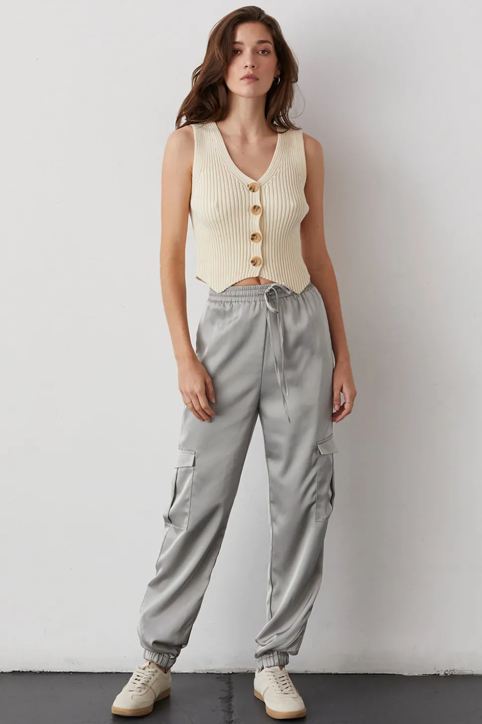 Julissa Cotton Sweater Vest