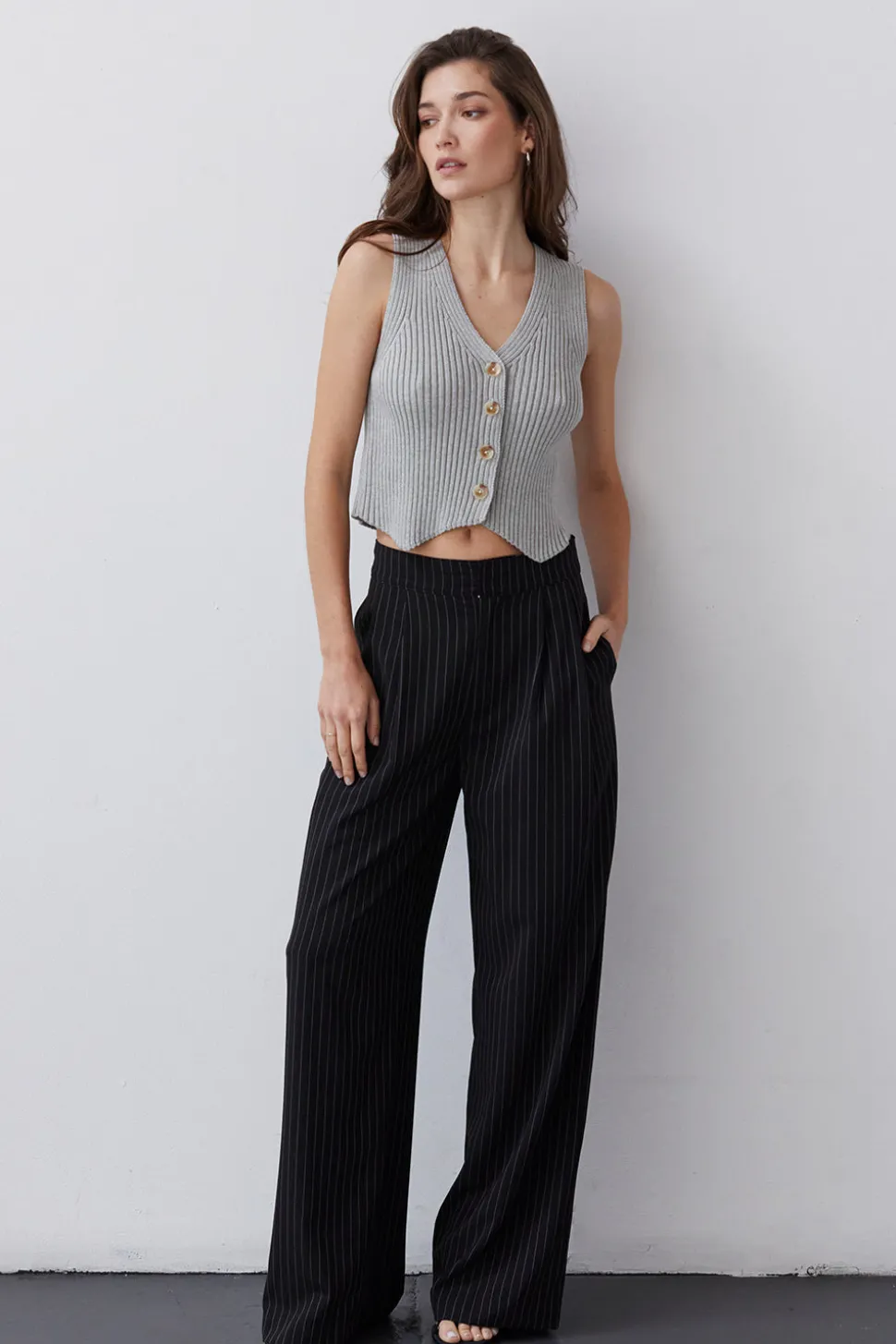 Julissa Cotton Sweater Vest