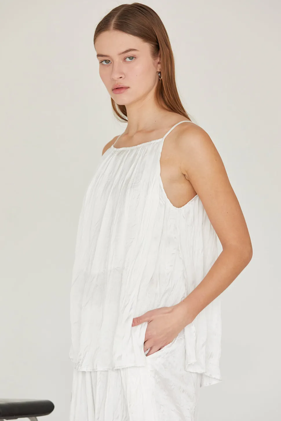 Kamie Satin Top