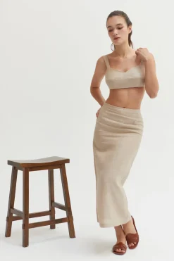 Kendall Linen Bralette