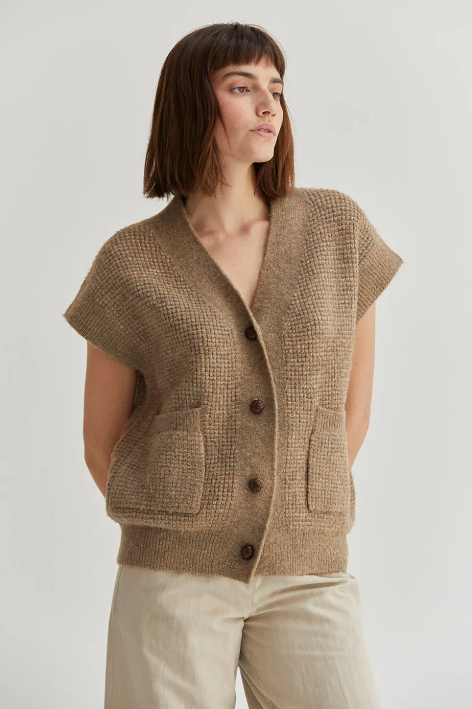 Kenzie Waffle Vest