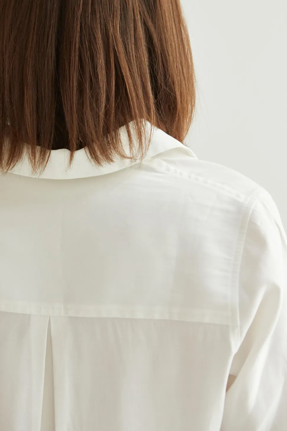 Laura Cropped Button Up Shirt