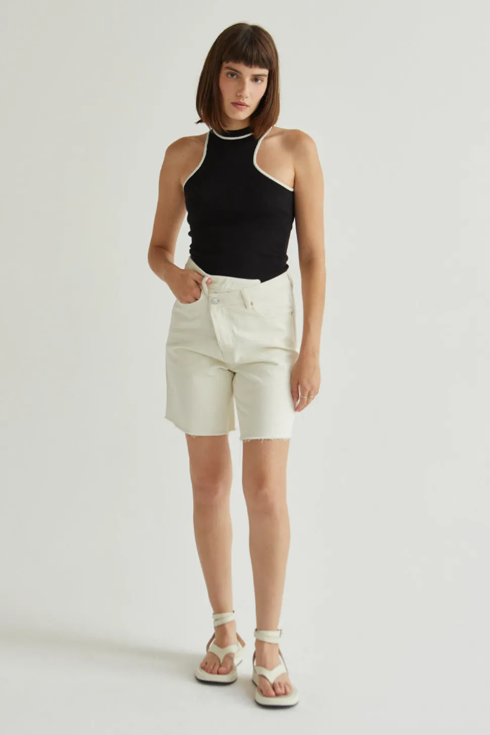 Leeor Denim Bermuda Shorts