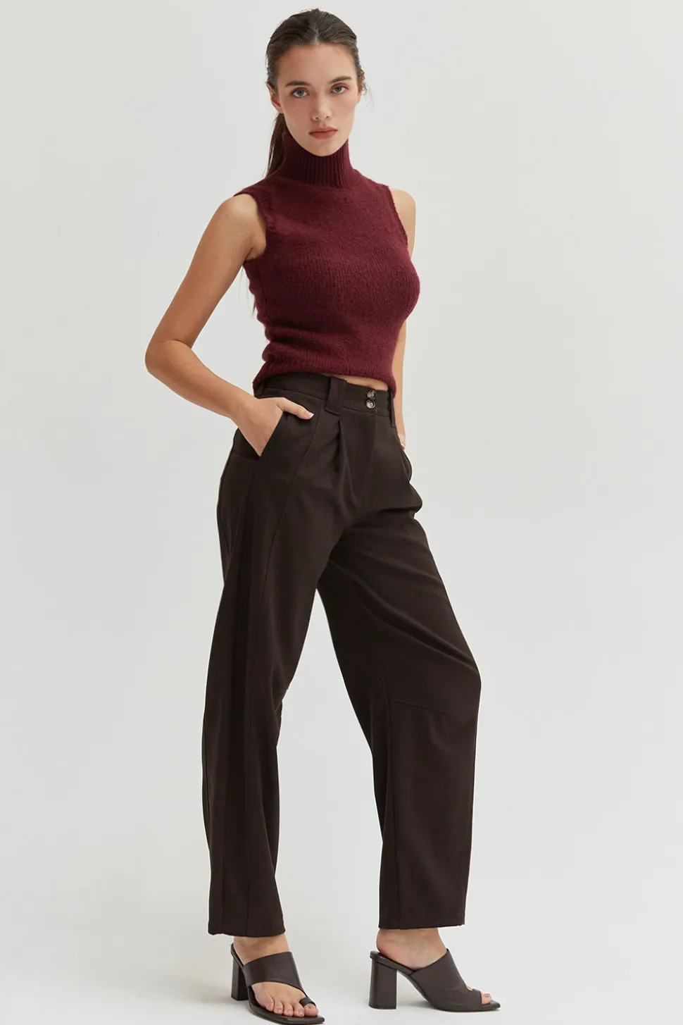 Leni Barrel Pants