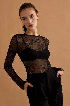Lexy Lace Top Set