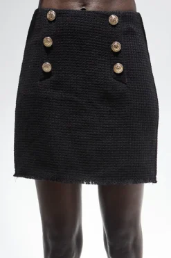 Lisa Tweed Mini Skirt