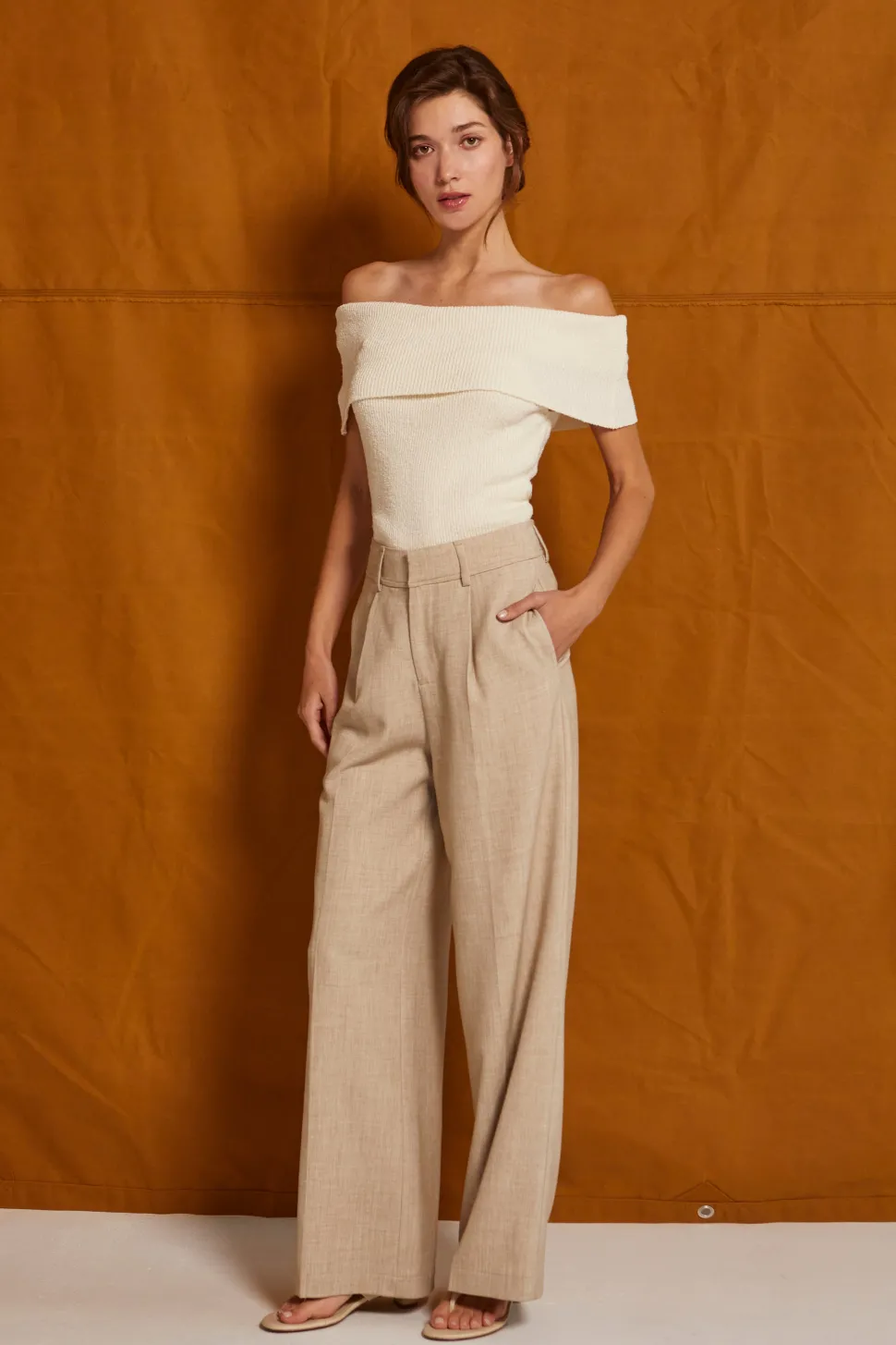 Luna Wide Leg Trousers