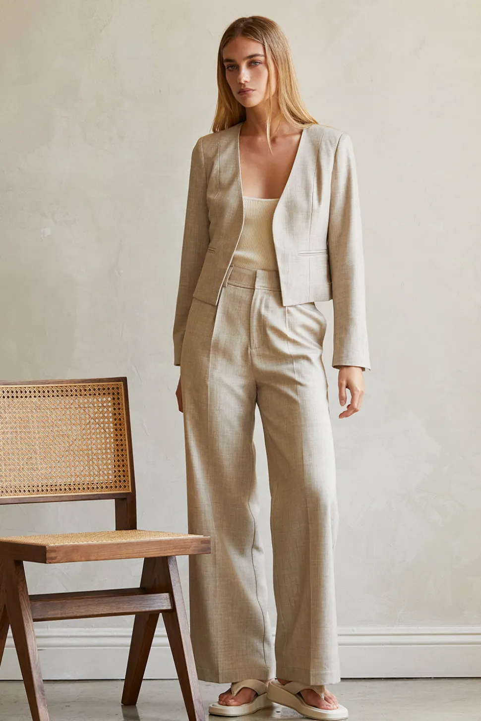 Luna Wide Leg Trousers