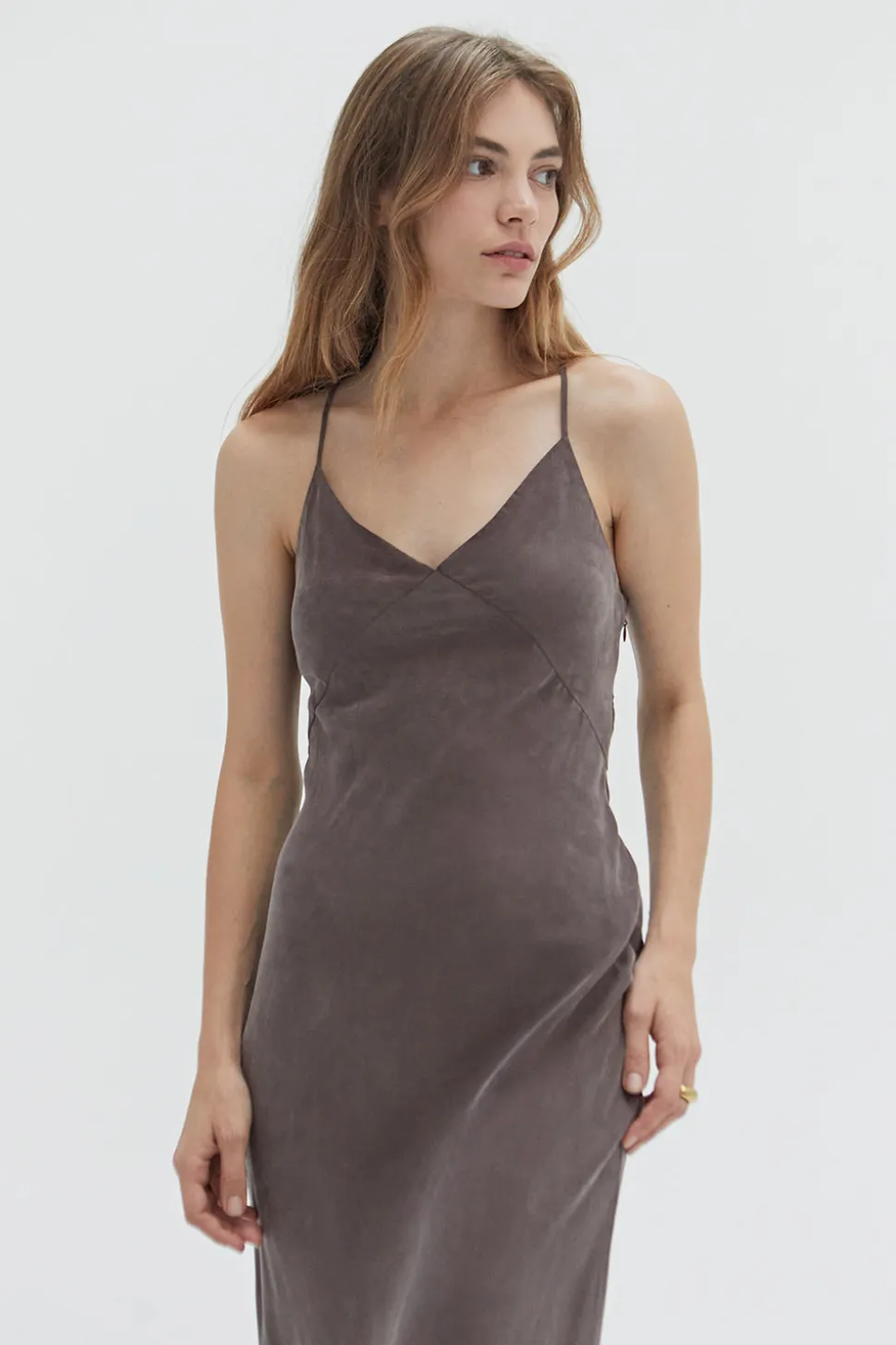 Madeline Cupro Slip Dress