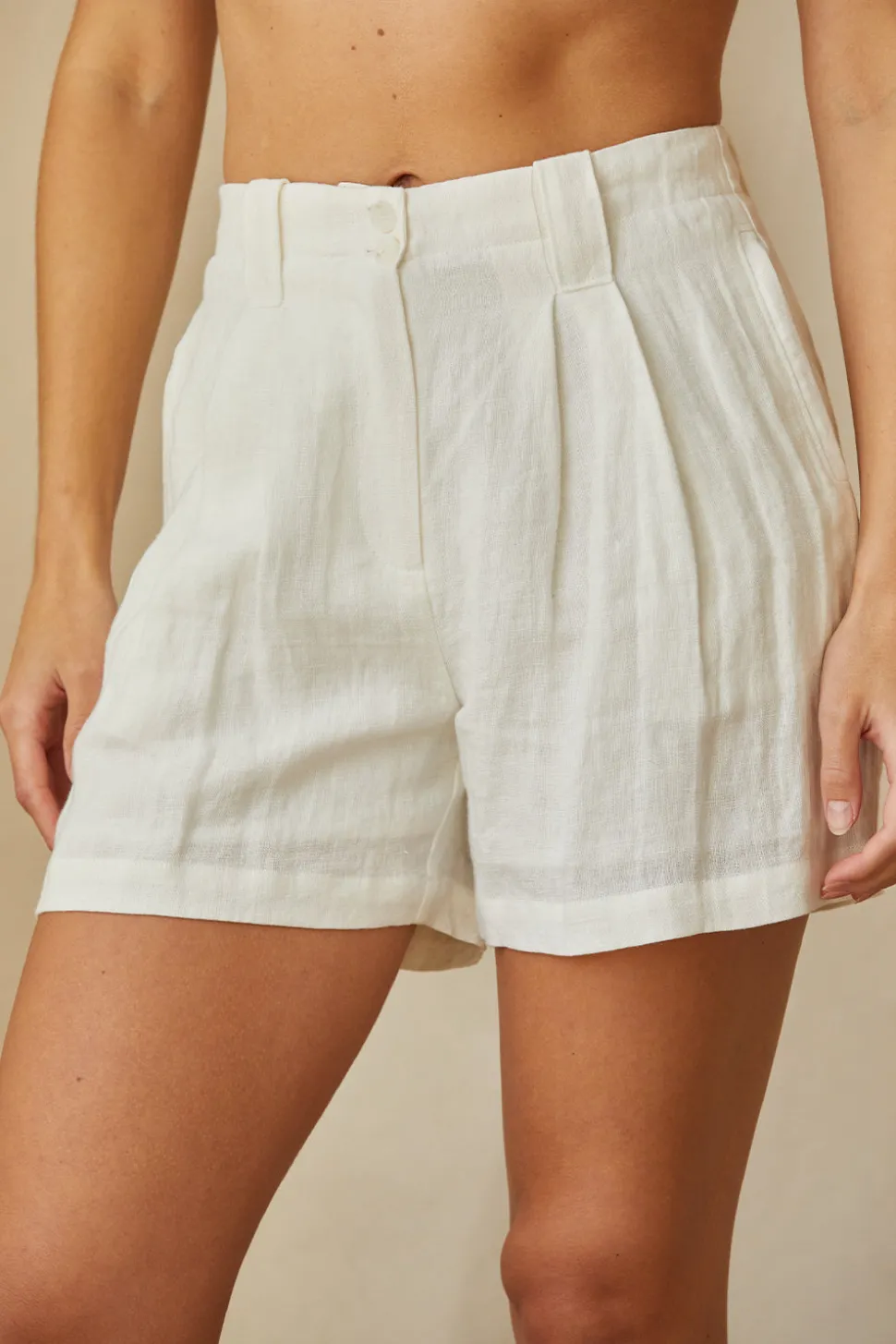 Madison Linen Shorts