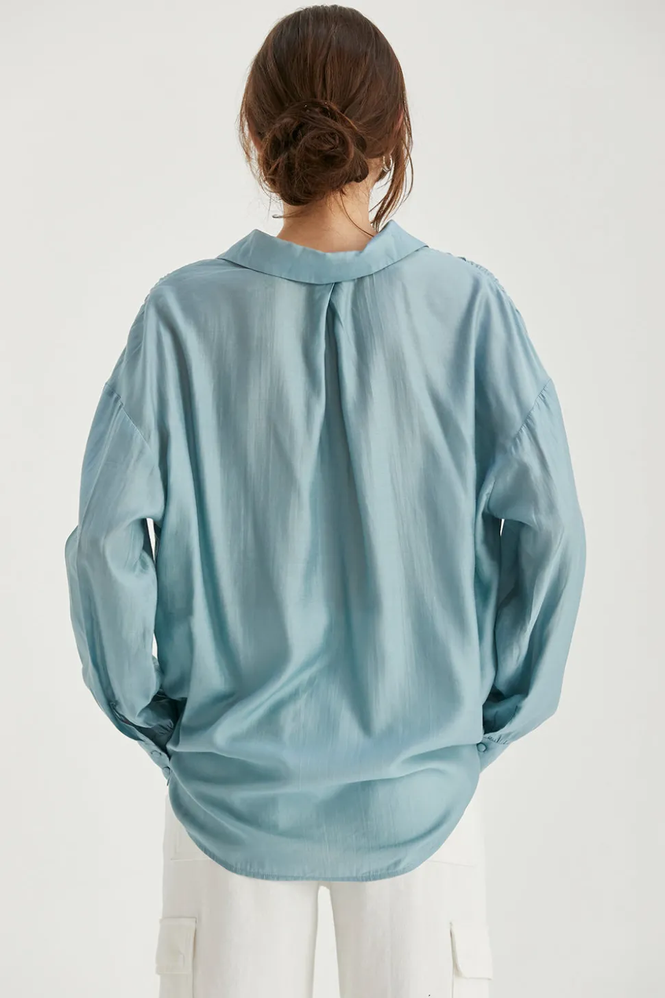 Maeve Surplice Woven Top