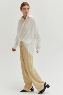 Maeve Surplice Woven Top