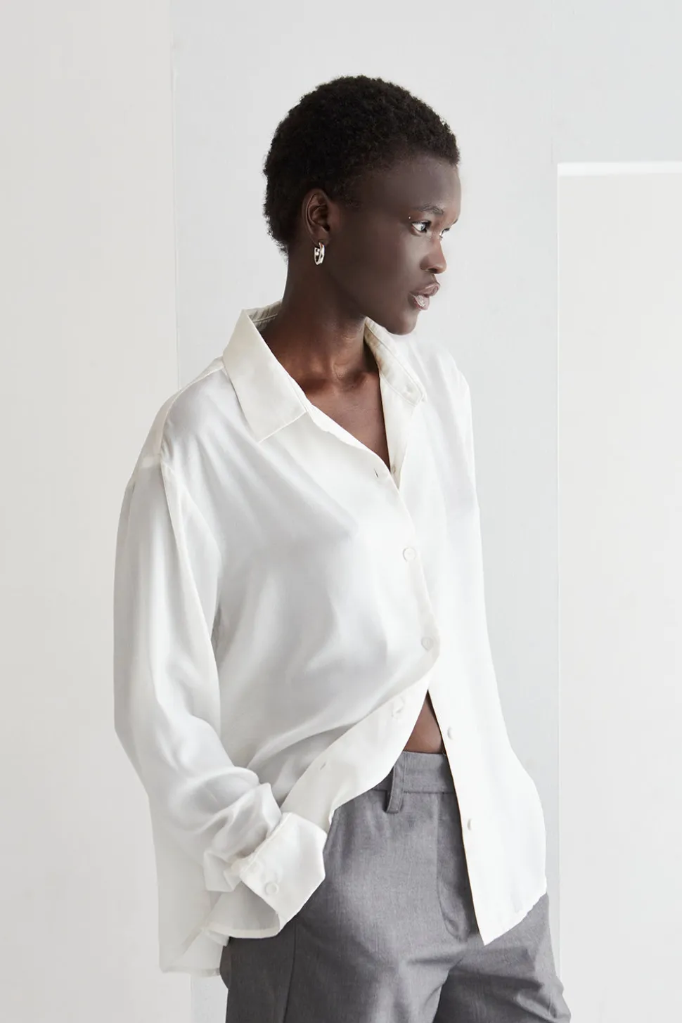 Malone Satin Shirt