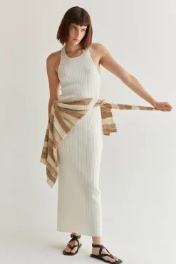 Marla Rib Knit Maxi Dress