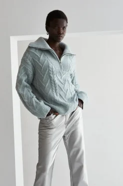 Maryann Zip Up Sweater