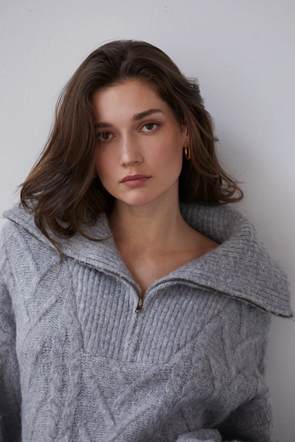 Maryann Zip Up Sweater
