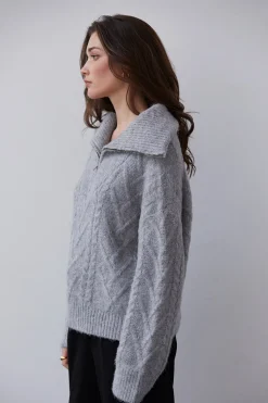 Maryann Zip Up Sweater