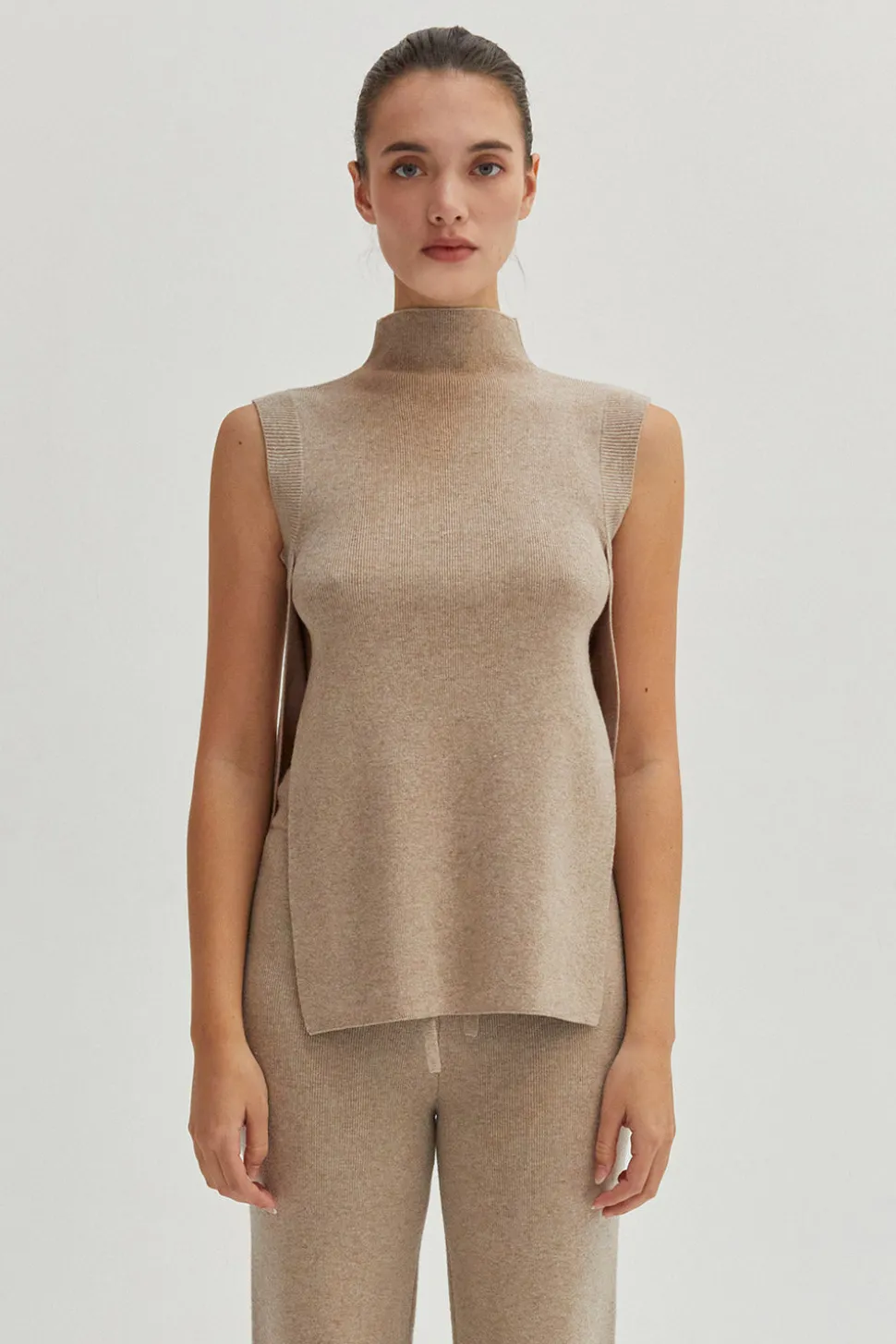 Molly Mock Neck Tank Top
