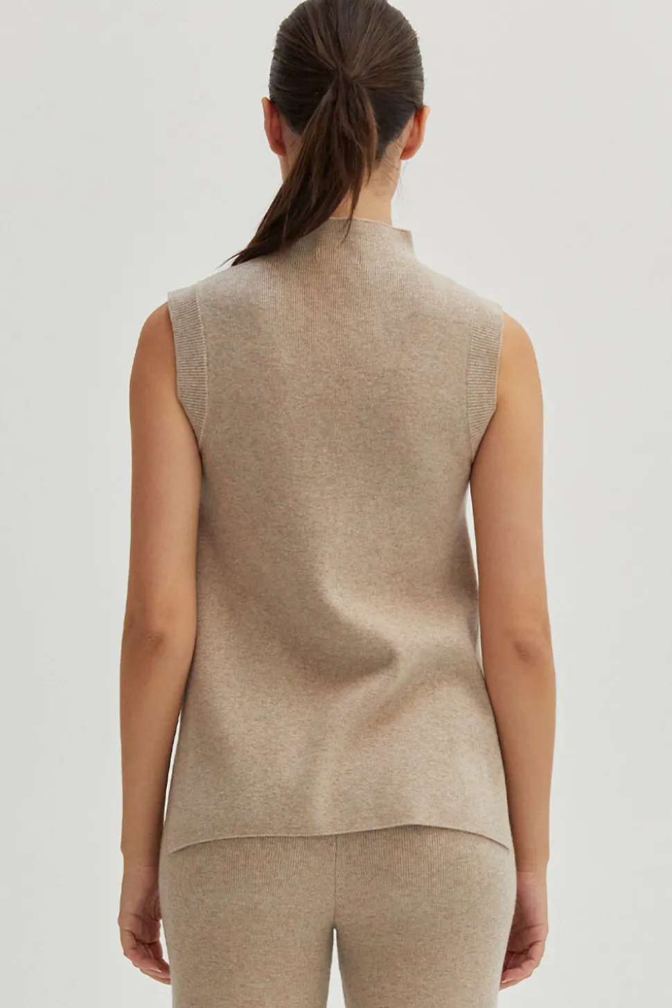 Molly Mock Neck Tank Top