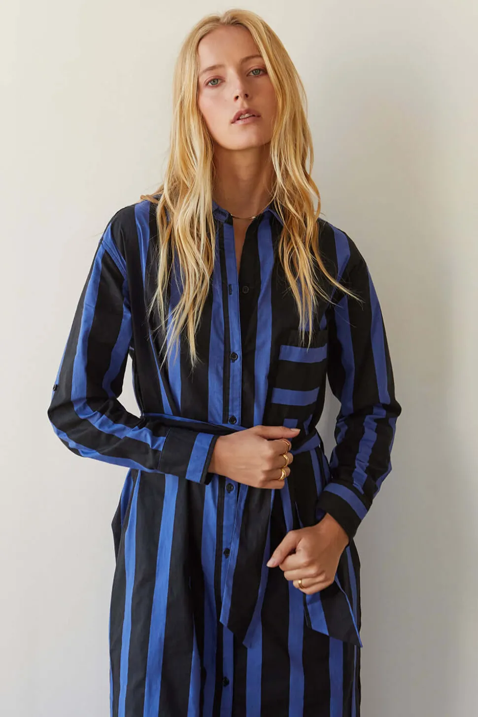 Monica Long Shirt Dress