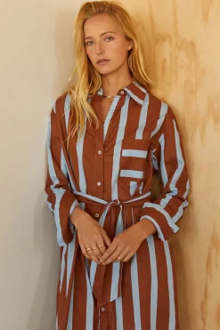 Monica Long Shirt Dress