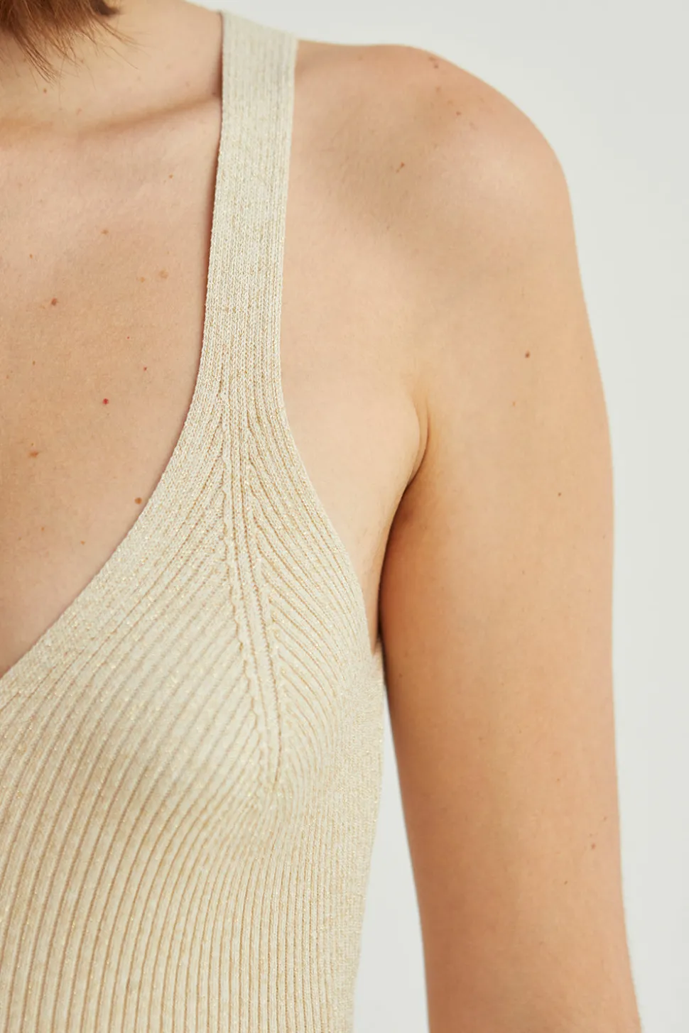 Monnie Ribbed Knit Midi Dress