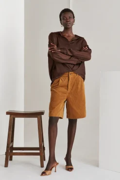 Myrtle Corduroy Bermuda Shorts