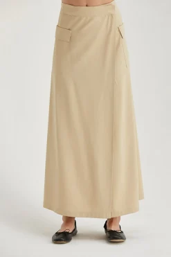 Nadia Maxi Wrap Skirt